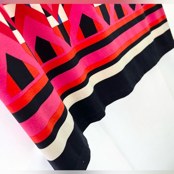Eliza J Geometric Shift Midi Dress Size: 8 Excellent Used Condition. - Picture 5 of 11